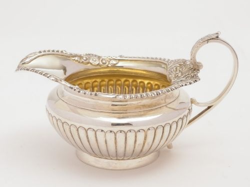 fig 1. Silver Cream Jug, London 1928