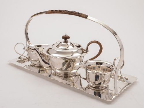 Edwardian Tea for Two Set, Circa 1905
