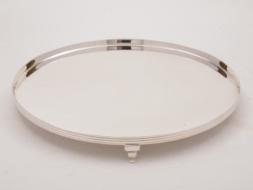 Art Deco Mappin & Webb Salver, 1933