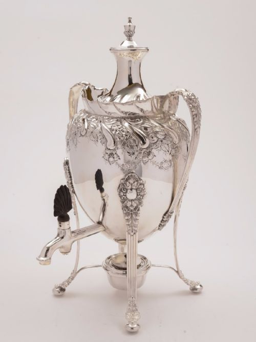 Victorian Silver Plated Tea Urn, Circa 1880