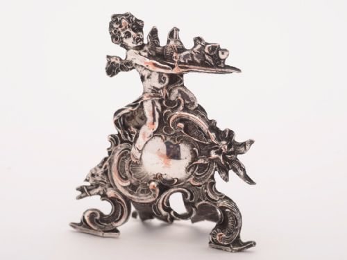 Victorian Silver Plated Menu Holder, Circa 1860