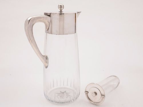 fig 1. Nordic Ice Jug (.835 silver), Circa 1920