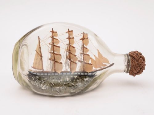 Ship in Bottle, Circa 1900