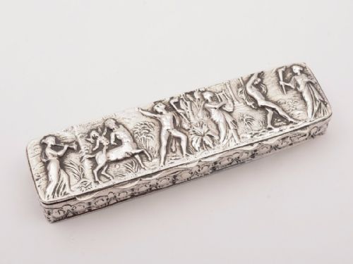Edwardian Silver Box, Chester 1901