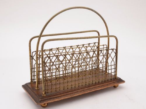 Edwardian Letter/document Rack, Circa 1905
