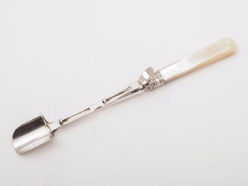 20th Century Silver Plated Stilton Scoop, Sheffield 1921