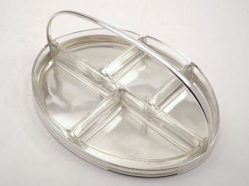 Silver Plated Serving Dish, Circa 1930