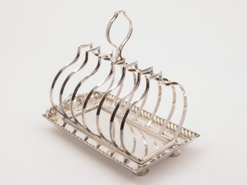 fig 1. Edwardian Toast Rack, Circa 1905
