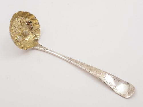 Georgian Silver Sugar Sifter, London 1803