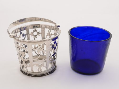 fig 1. Silver Cream Pail, Birmingham 1930