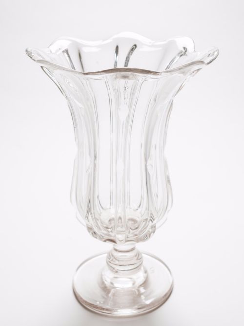 Victorian Glass Celery Vase, Circa 1890