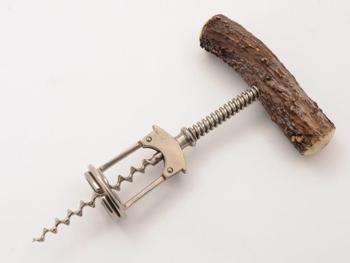 Antler Handled Corkscrew, Circa 1920