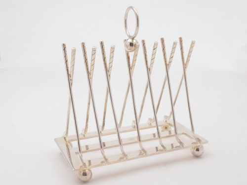 Novelty Golfing Toast Rack, Circa 1920