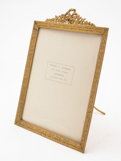 Edwardian Gilded Bronze Picture Frame, Circa 1905