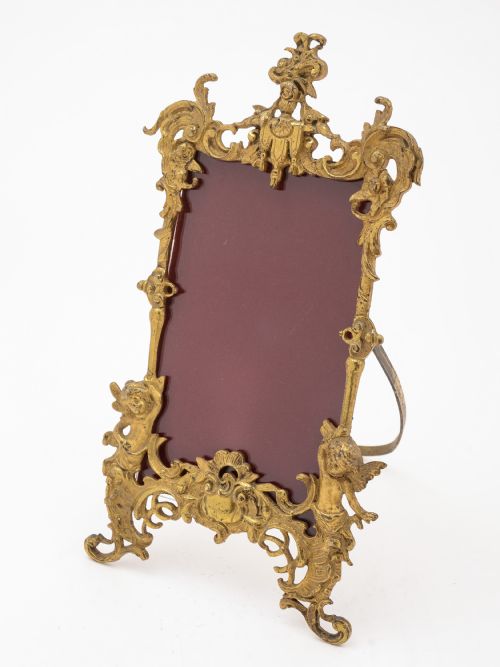 Victorian Gilt Brass Photo Frame, Circa 1890