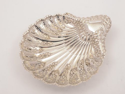 Victorian Silver Serving Dish, Sheffield 1896