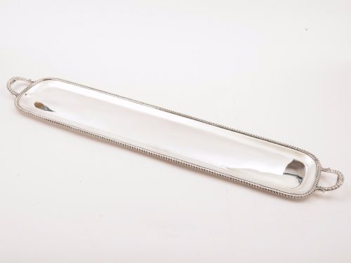 Edwardian Silver Plated Sandwich Tray, Circa 1905