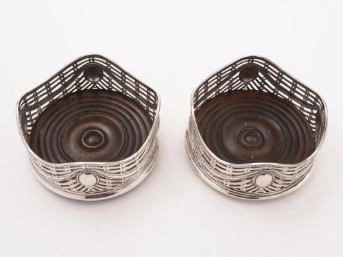 Pair of Edwardian Coasters, Circa 1905