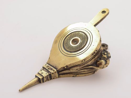 Novelty Brass Fireside Match Striker, Circa 1890