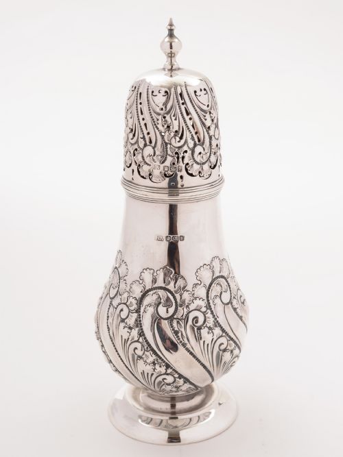 Silver Sugar Shaker, Sheffield 1900