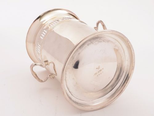 fig 1. Edwardian Silver Plated Soda Syphon Holder, Circa 1905