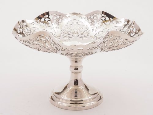Solid Silver Tazza, Birmingham 1935