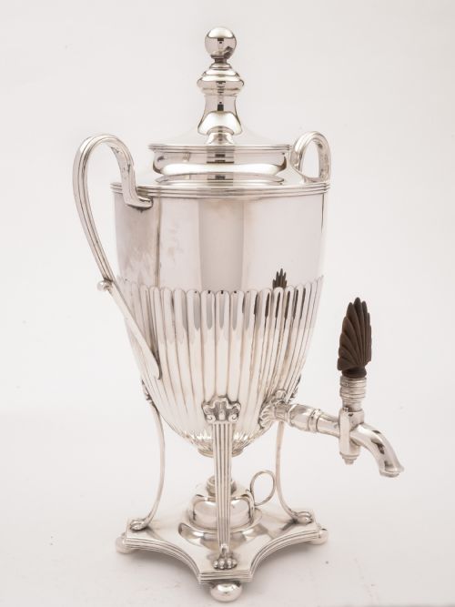 German Wmf Silver Plated Tea Urn, Circa 1900