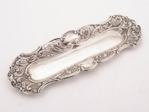 Silver Pen Tray, Birmingham 1901