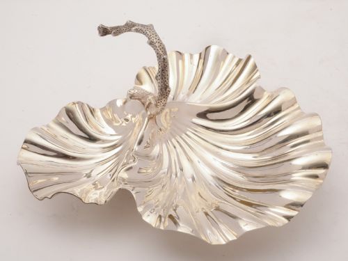 Victorian Shell Shaped Serving Dish, Circa 1890
