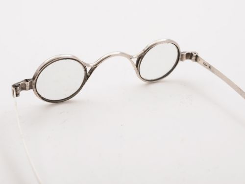 fig 1. Pair of Georgian Silver Reading Glasses, Birmingham 1816
