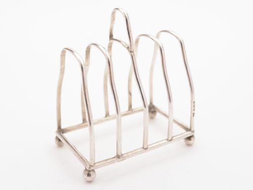 Silver Toast Rack, Birmingham 1932