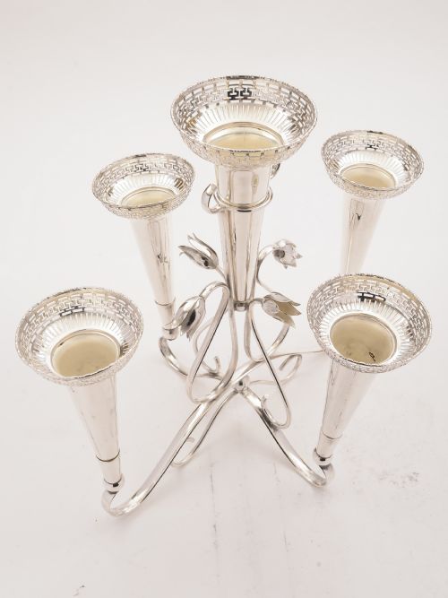 Edwardian Silver Plated Eperne, Circa 1905