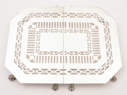 Art Deco Extendable Trivet, Circa 1930
