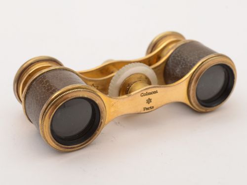 French Brass Gilt Opera Glasses, Circa 1900