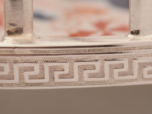 fig 1. Victorian China and Silver Plated Toast Rack, Circa 1890