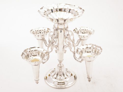 Victorian Silver Plated Eperne, Elkington 1884
