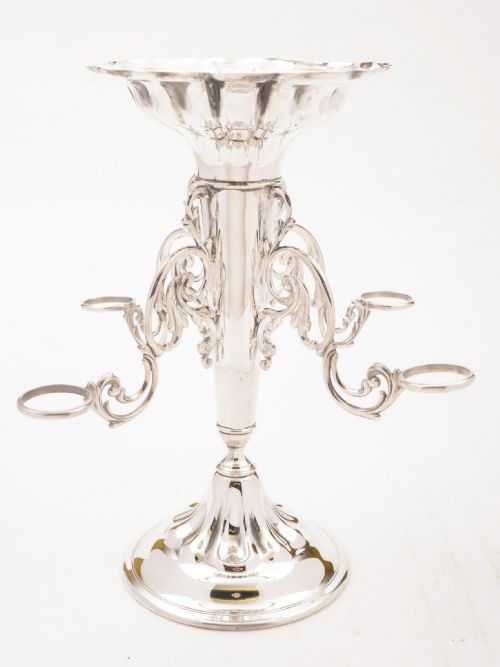 fig 1. Victorian Silver Plated Eperne, Elkington 1884