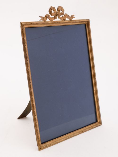 Large Edwardian Brass Photo Frame, Circa 1905