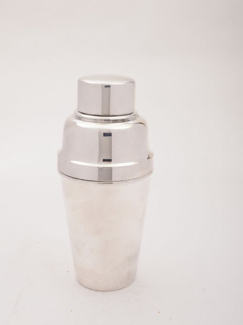 Art Deco Silver Plated Cocktail, Shaker, Circa 1930