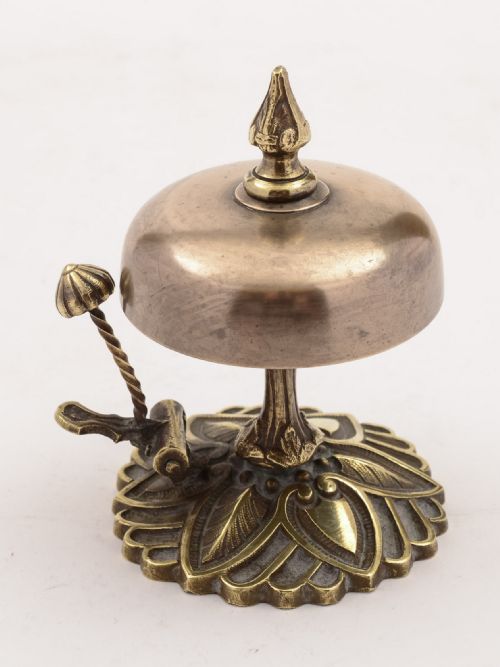 Victorian Brass Counter Bell, Circa 1890
