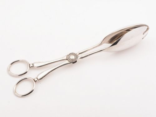 Pair of Silver Salad Servers, Sheffield 1936