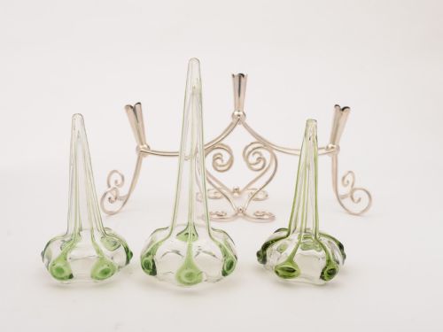 fig 1. Edwardian Glass and Silver Plated Eperne, Circa 1905