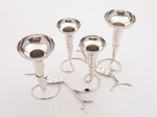 Fabulous Pair of Silver Vases, Sheffield 1922