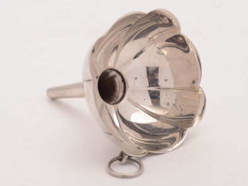 A Nice American Silver Scent Funnel Circa 1900