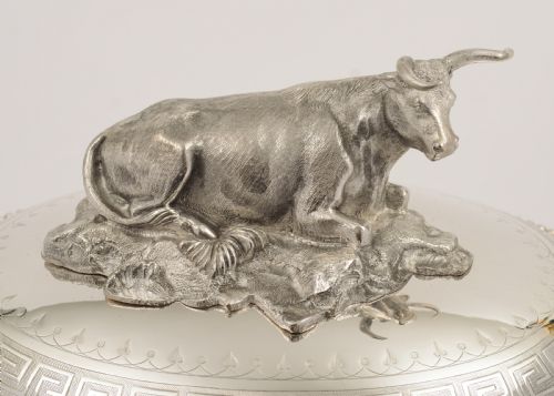 fig 1. Superb Victorian Silver Plated Tureen. Circa 1880
