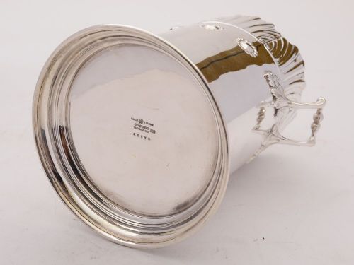 fig 1. Nice Edwardian Silver Plated Bottle Holder - circa 1905