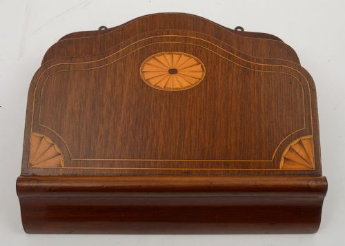 Stunning Edwardian  Mahogany Paper/document  Rack - Circa 1905