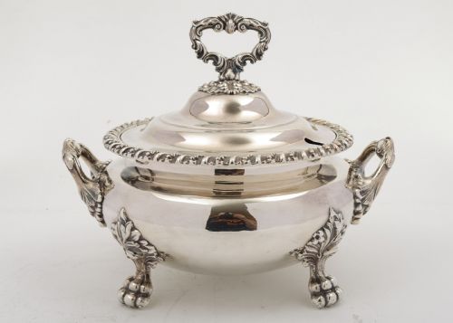 Gorgeous Edwardian Silver Plated Tureen - Circa 1905