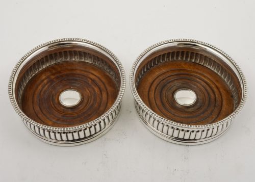 Nice Pair Georgian Coasters - Circa  1820