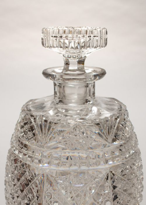 fig 1. Fabulous Victorian Glass Spirit Barrel - circa 1880